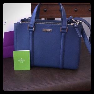 Blue purse